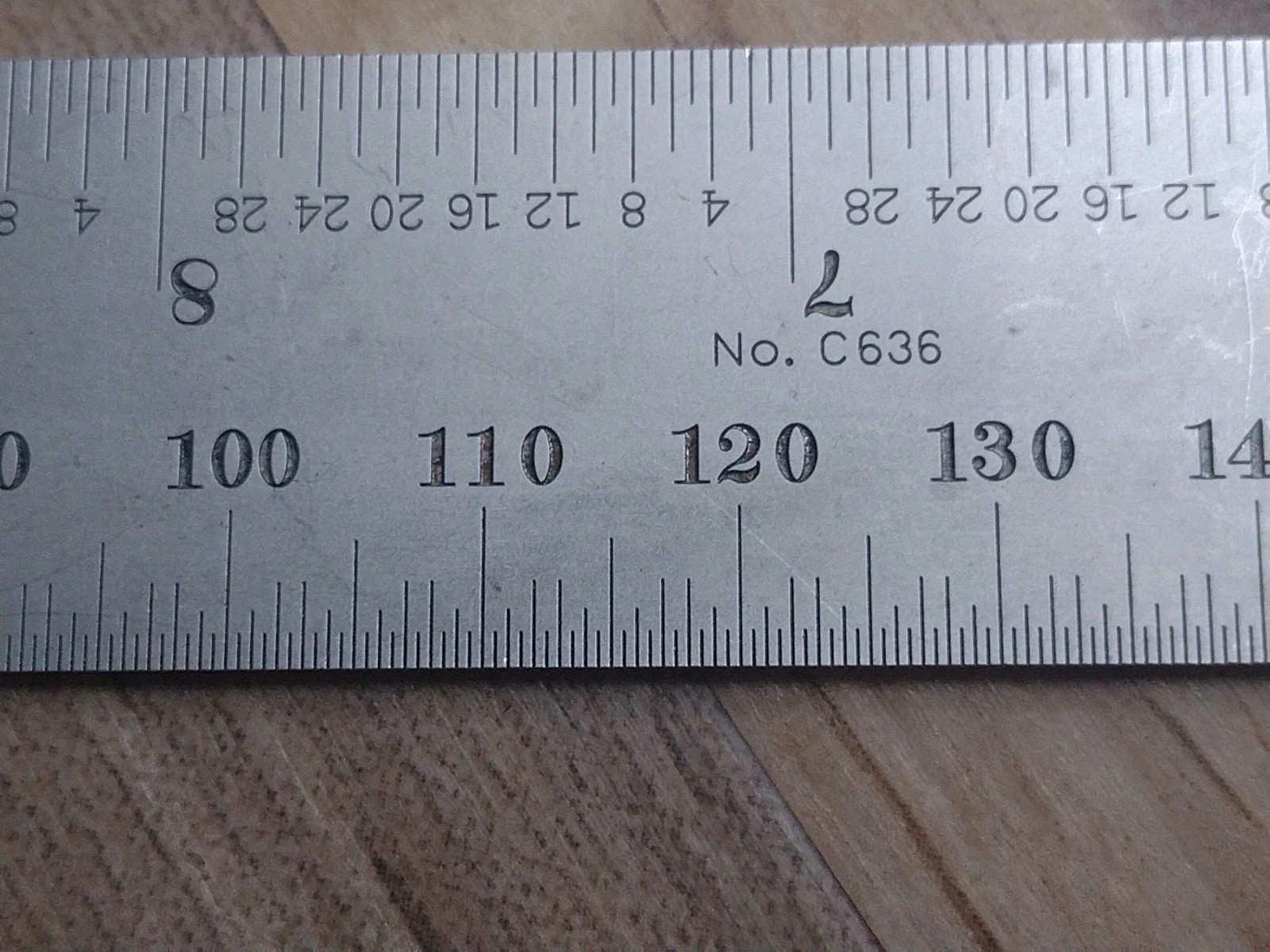 Starrett 300 mm Scale Model Number C636