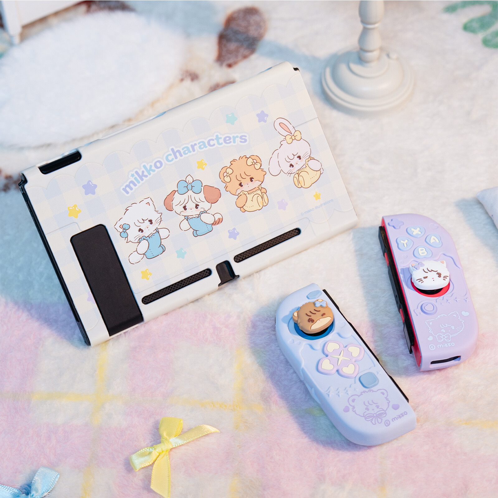 GeekShare Mikko Protective Case for Switch OLED / Regular Switch JoyCon Cover