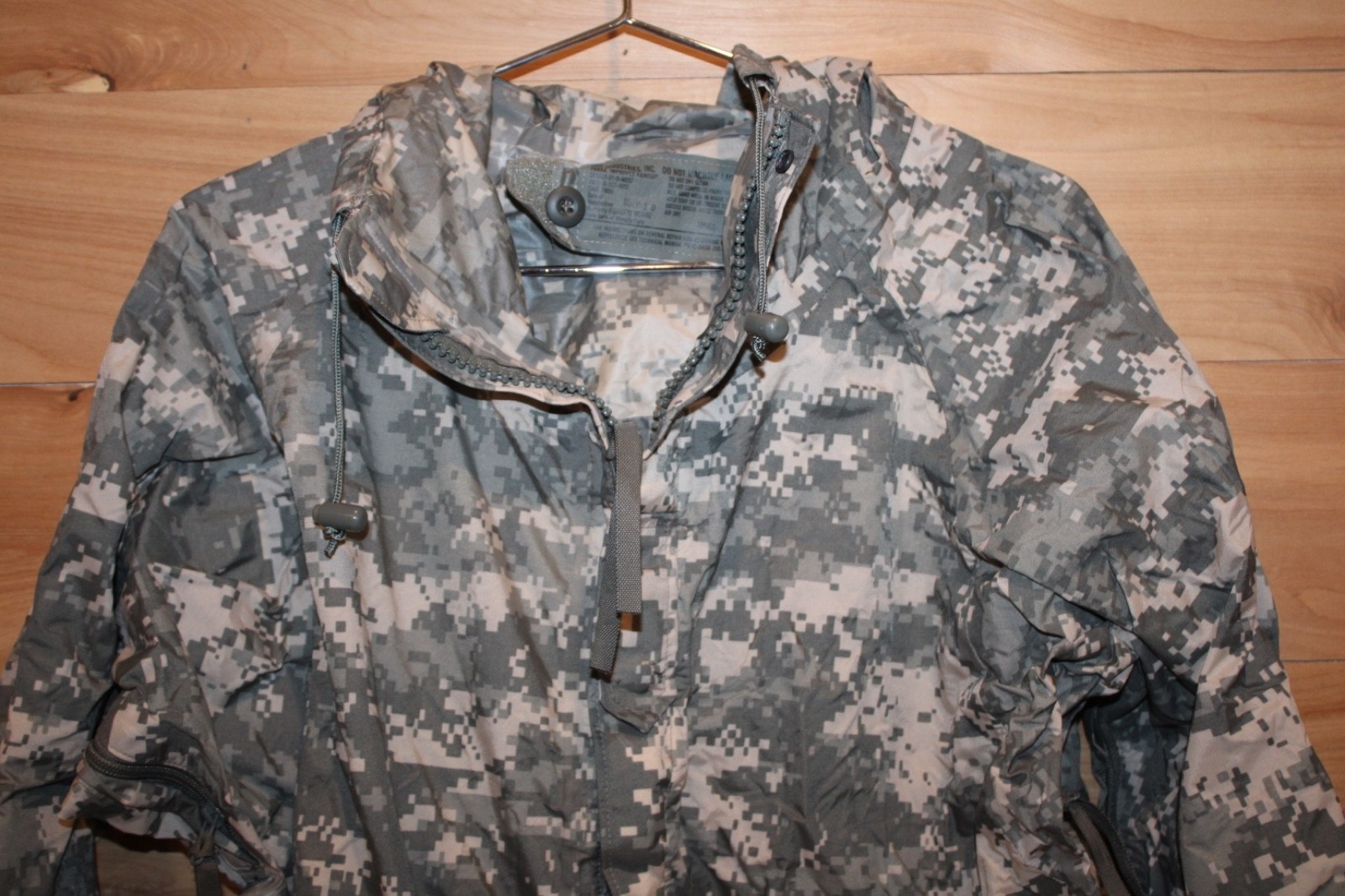 US Army ORC Industries Improved Rainsuit Parka Jacket ACU UCP Small