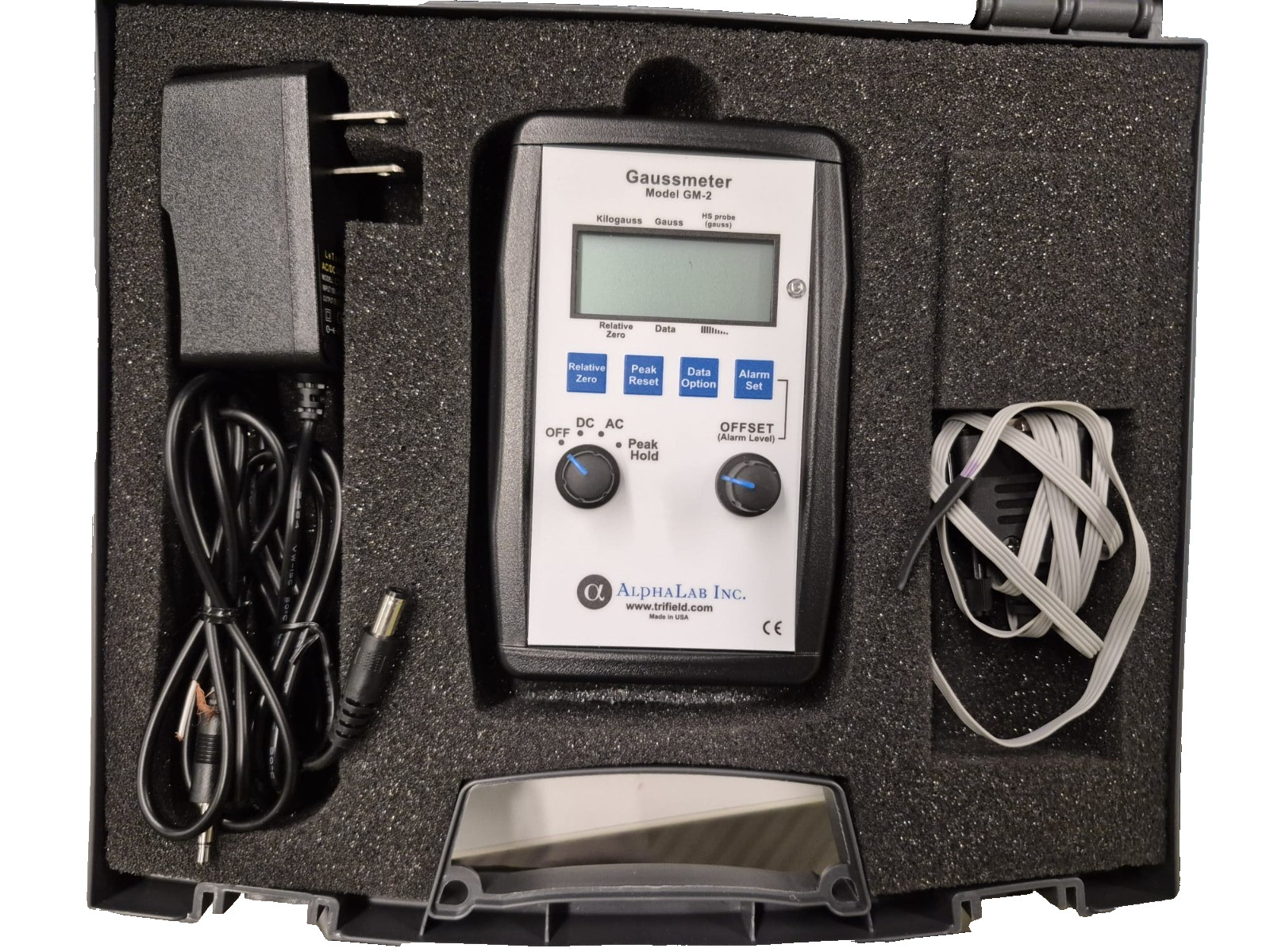 AlphaLabs Inc DC Gaussmeter GM2 " linke new"