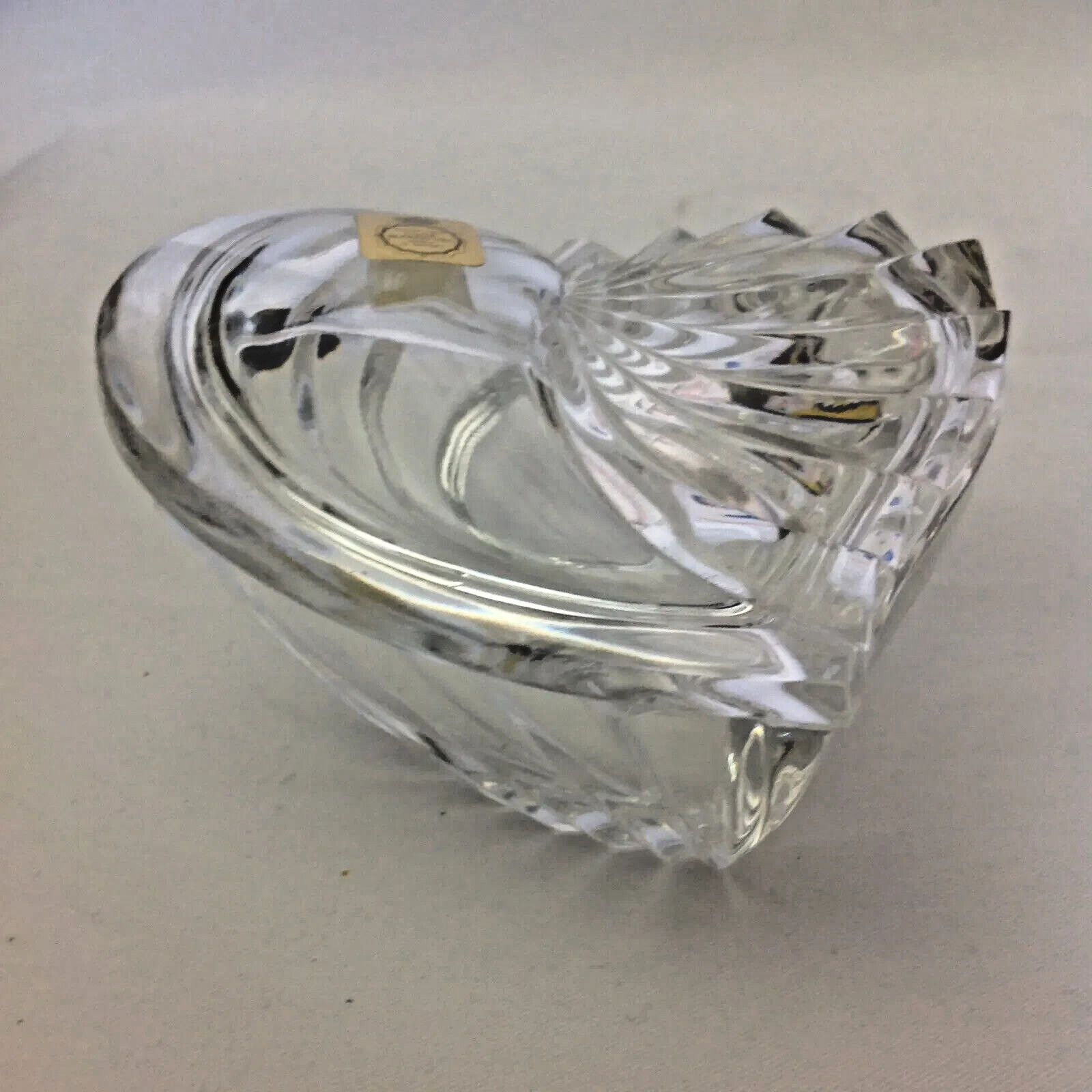 Bleikristall Vintage 24% Crystal  Jewelry Heart Shape Trinket Unique