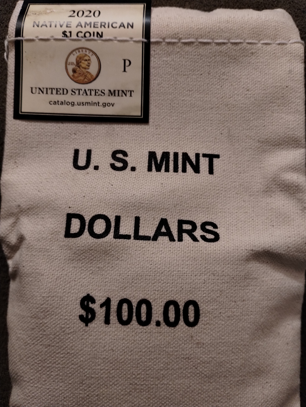 2020 P Native American Dollar (BU)