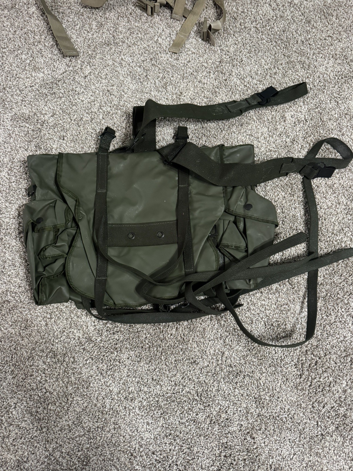 Belgian Military Waterproof Rucksack, New Miltary Surplus