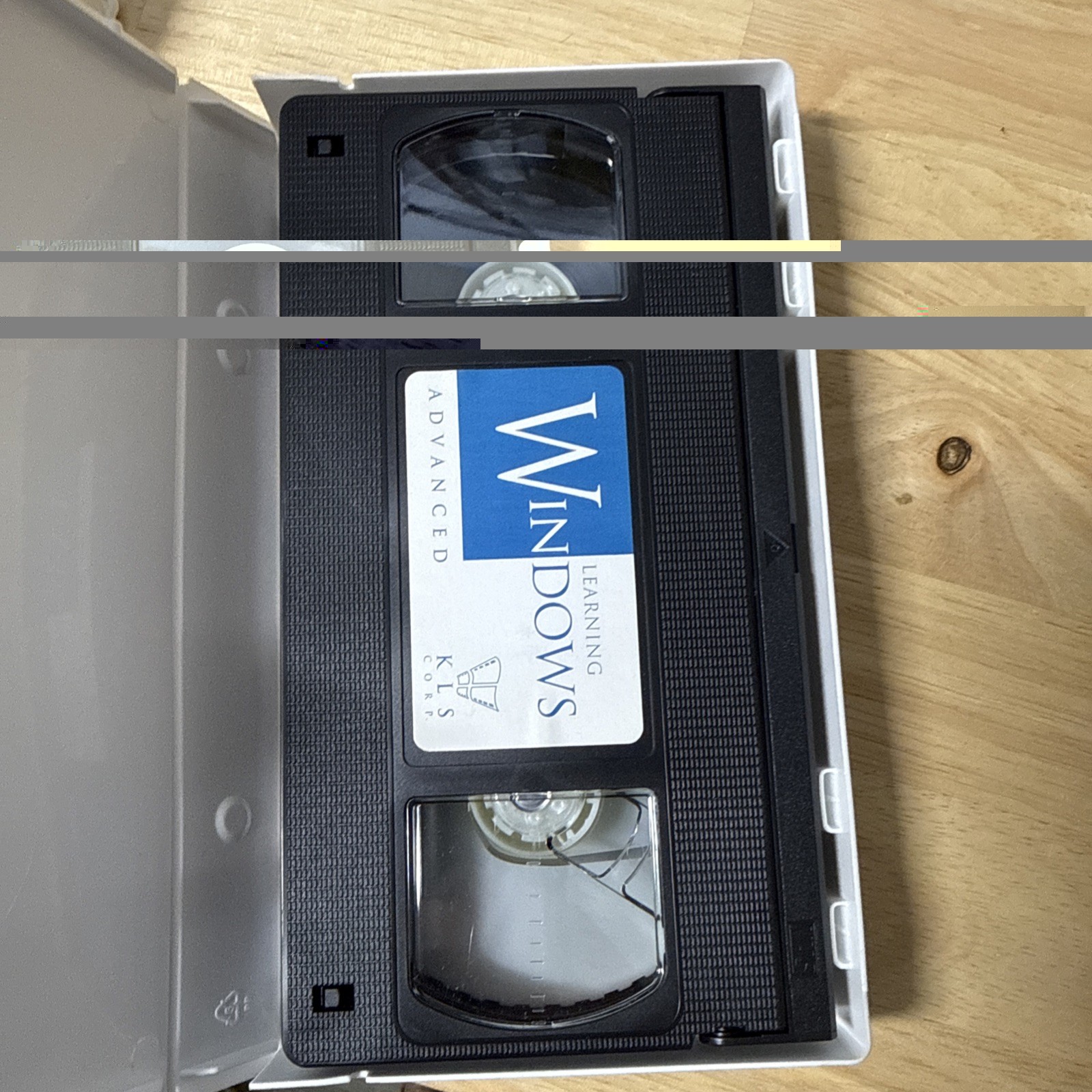 Windows 3.1 Training VHS Tape Set 2 Piece Set Vintage