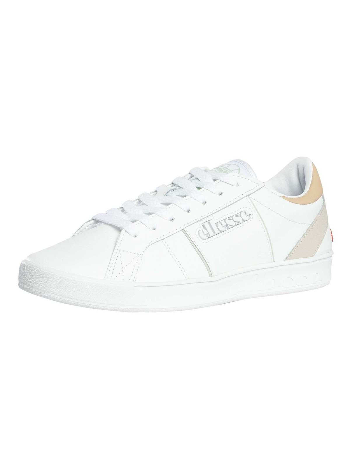 Ellesse Men's LS-80 Leather Trainers, White