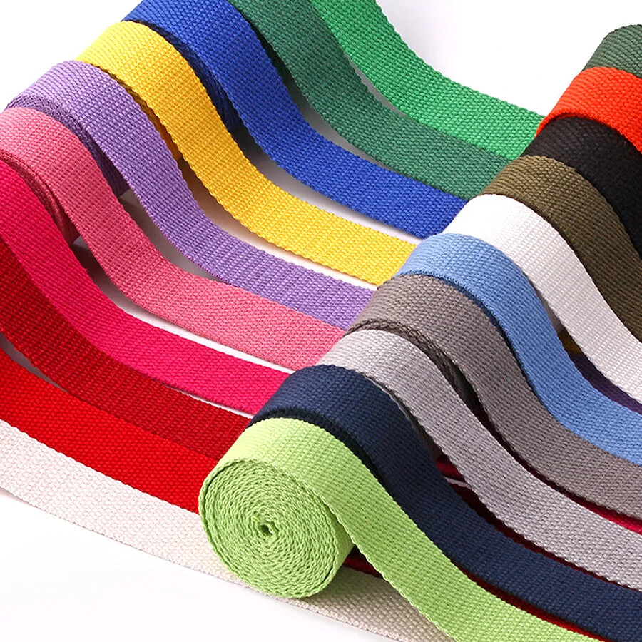 Nylon Webbing Webbing Ribbon Band Strap Dog Collar Harness Backpack Strapping