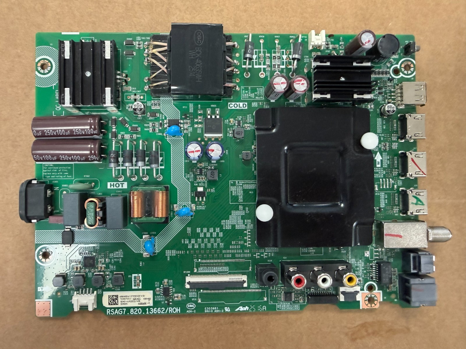 Hisense 406549, 406548 Main Power Board for 50R6E5