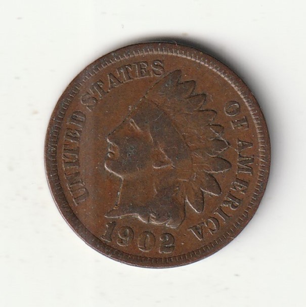 1902 Indian Head Cent good