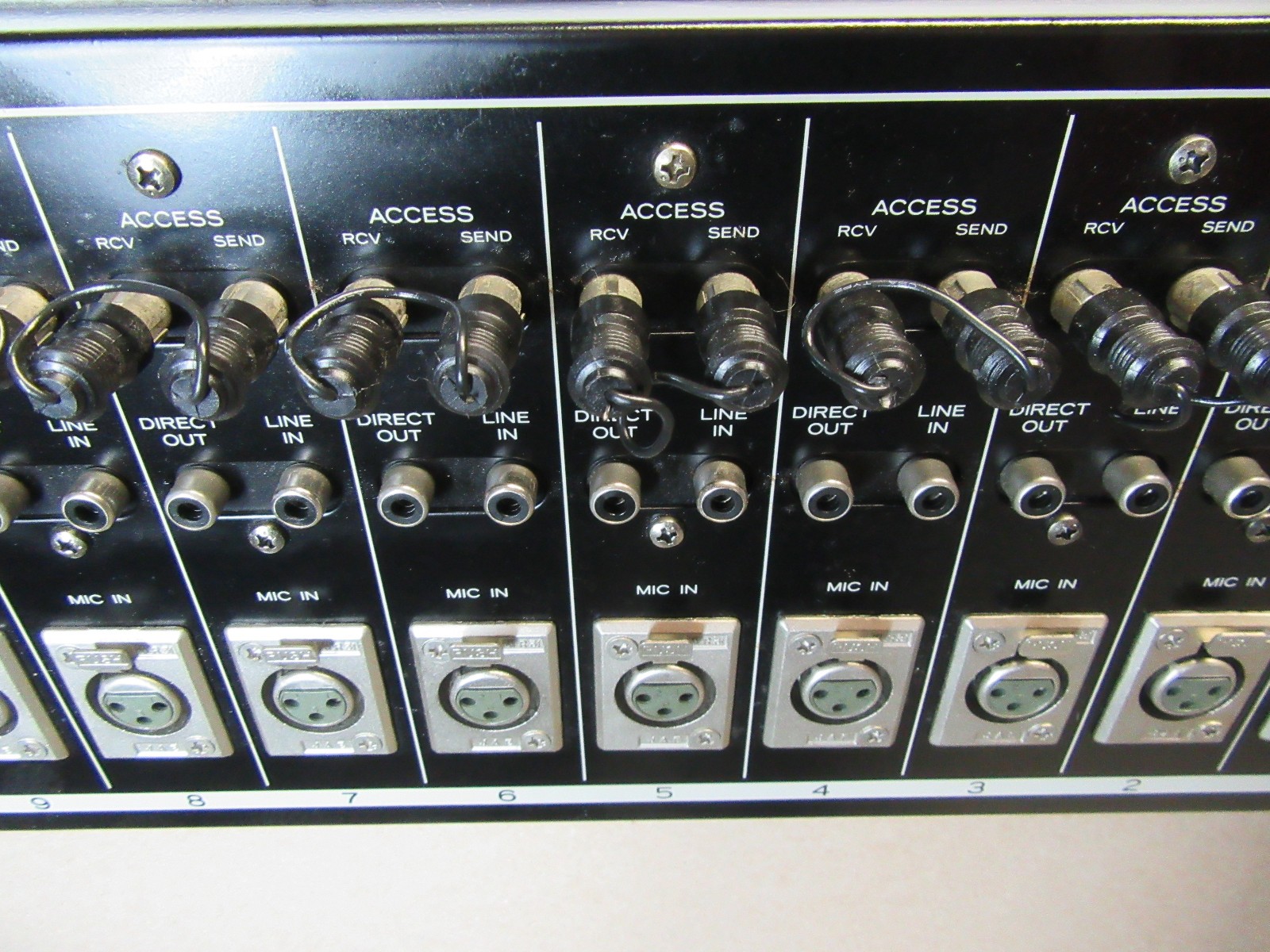 Vintage Tascam Model M-35EX expansion console mixer