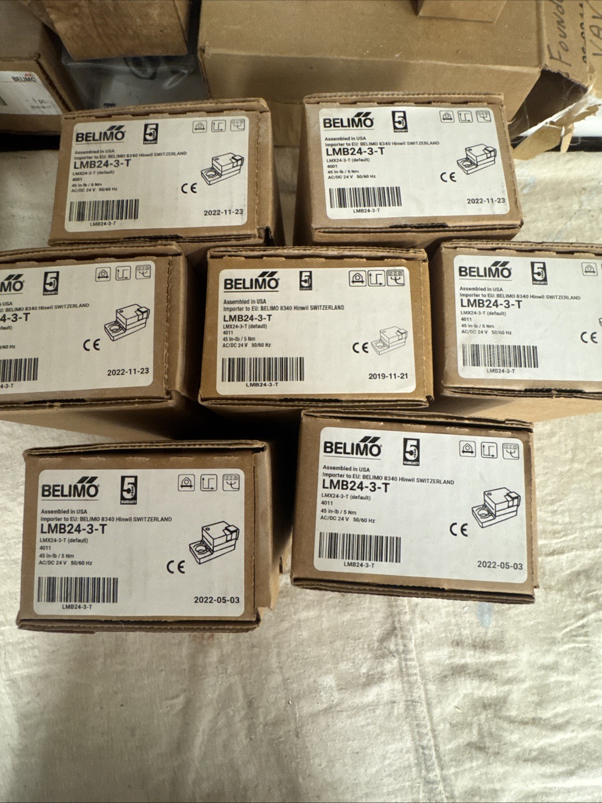 Belimo LMB24-3-T Control Damper Actuator