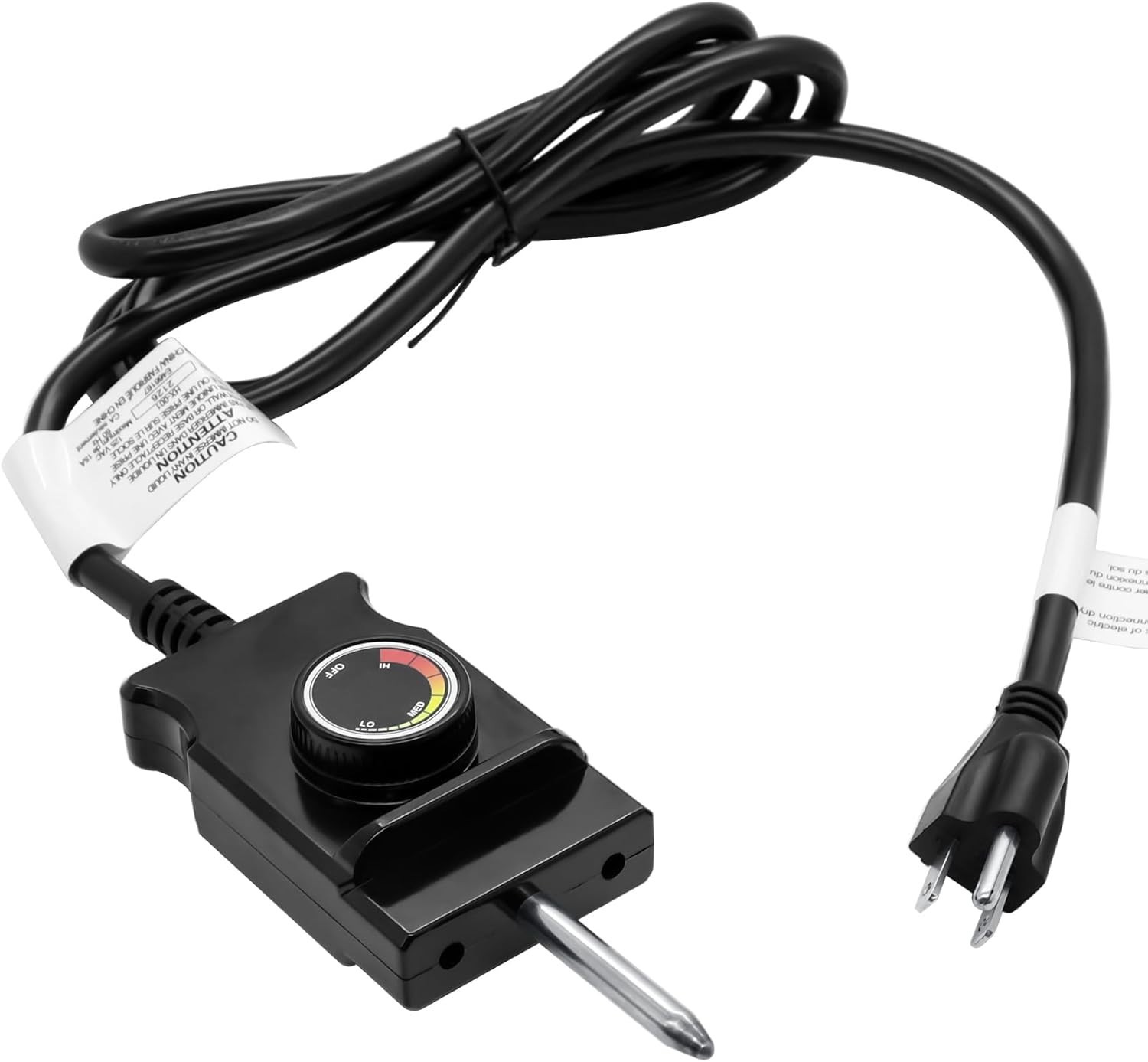 Adjustable Thermostat Controller Probe Cord for Masterbuilt Analog Electric S...