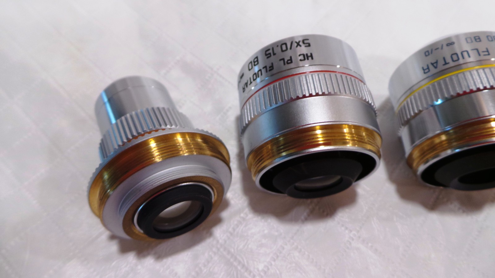 Leica HC PL FLUOTAR BD / PL Fluotar BD Objective Lens SET***
