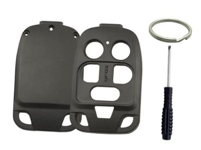 No Cutting Required - Key Fob Shell Case Replacement Fits for Honda 6 Button