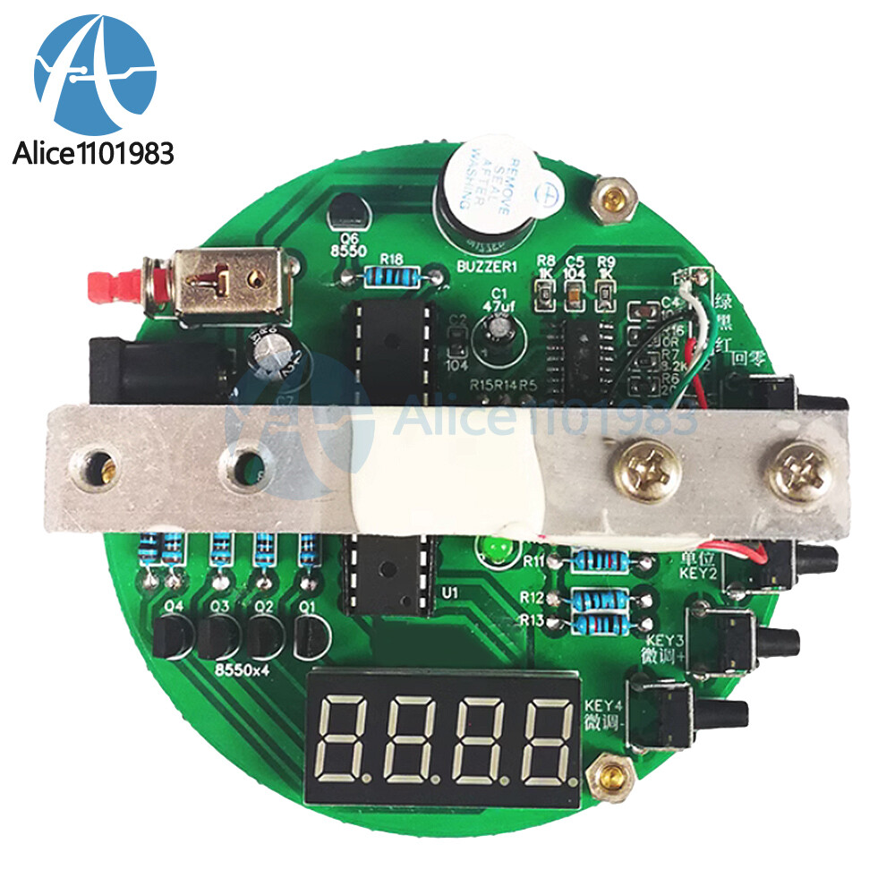Electronic Scale DIY Kit 1KG Maximum Range 51 Microcontroller Soldering Practice