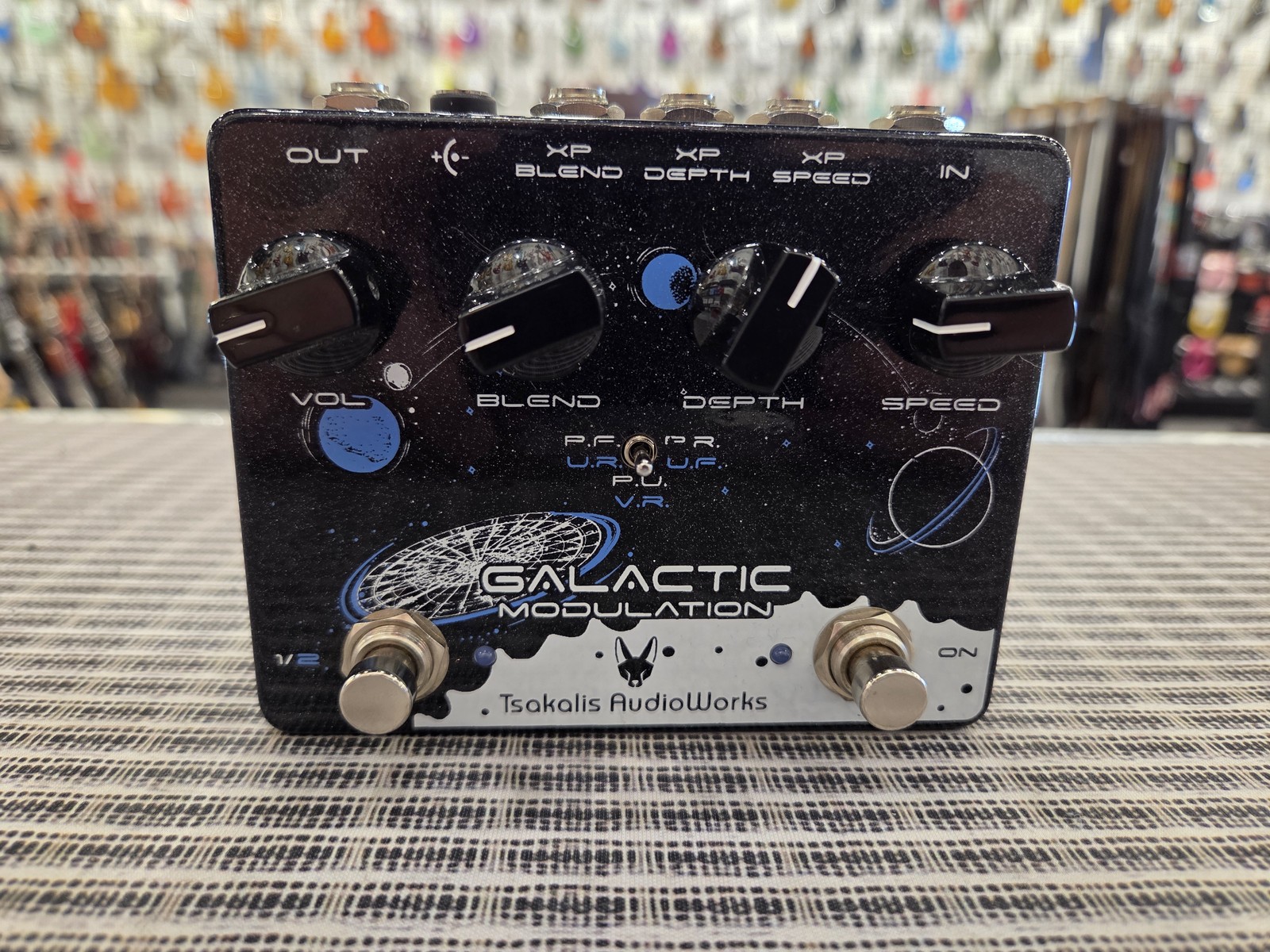Excellent Tsakalis Audioworks Galactic Modulation Effects Pedal