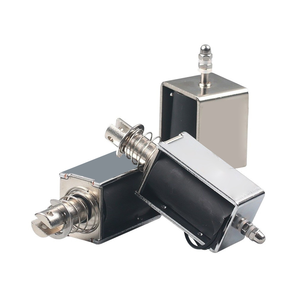 Compact Electromagnetic Pushrod 12V 24V 65N Force for Appliance Repair