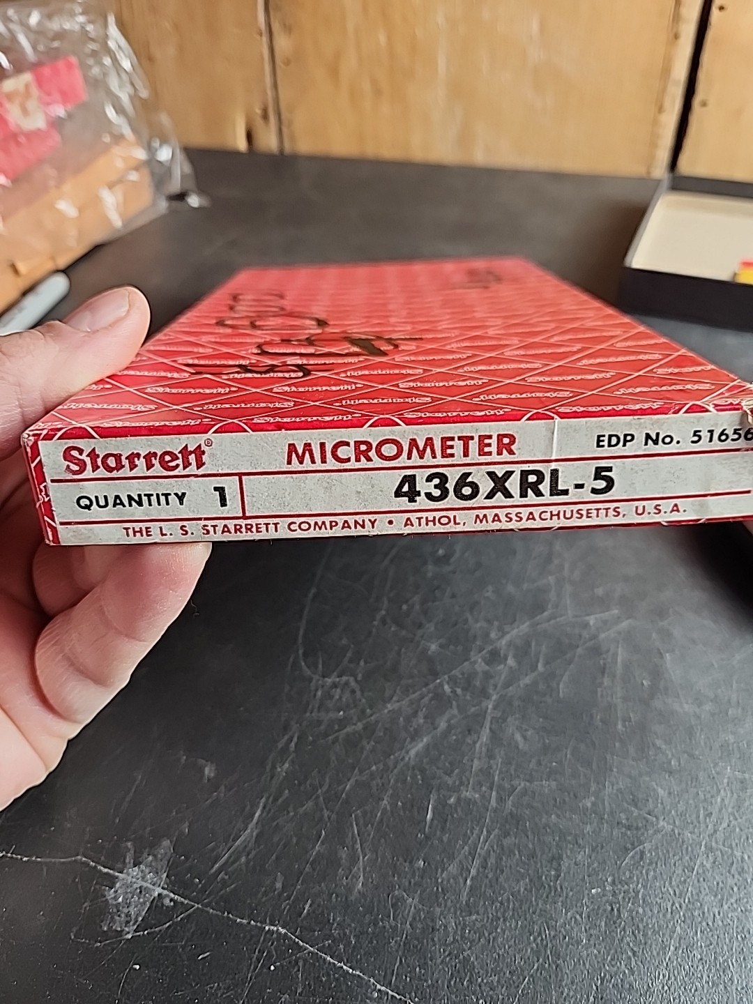 Starrett 4-5 Inch Outside Micrometer