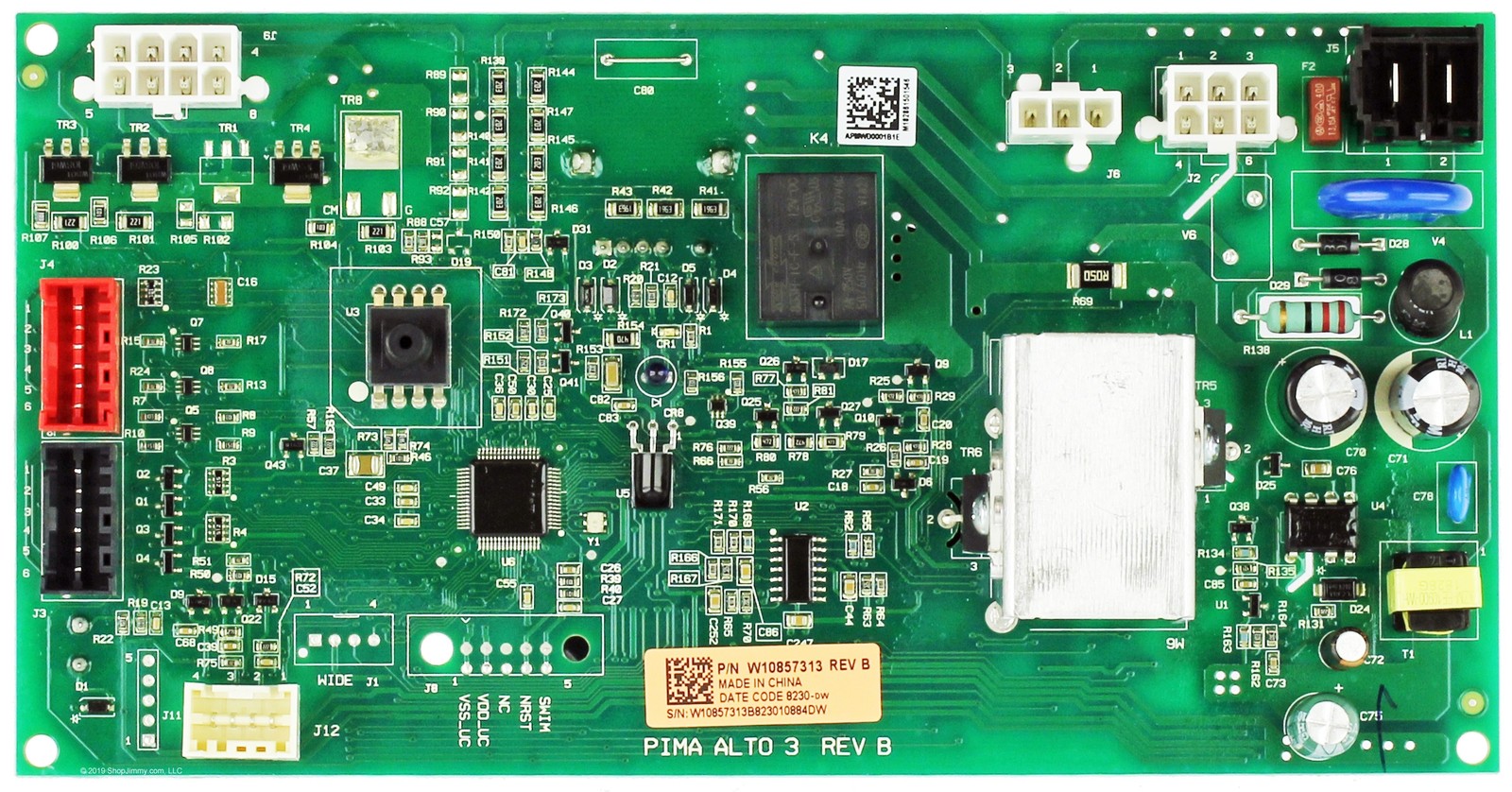 Whirlpool W11635498 Washer Control Board-NO-HOUSING