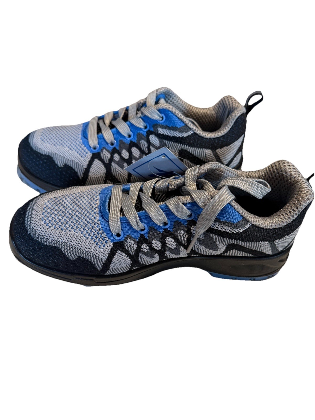 NEW Mens SIZE 7 AGI Safety Trainers, Steel Toe AG10601BLK Free Shipping
