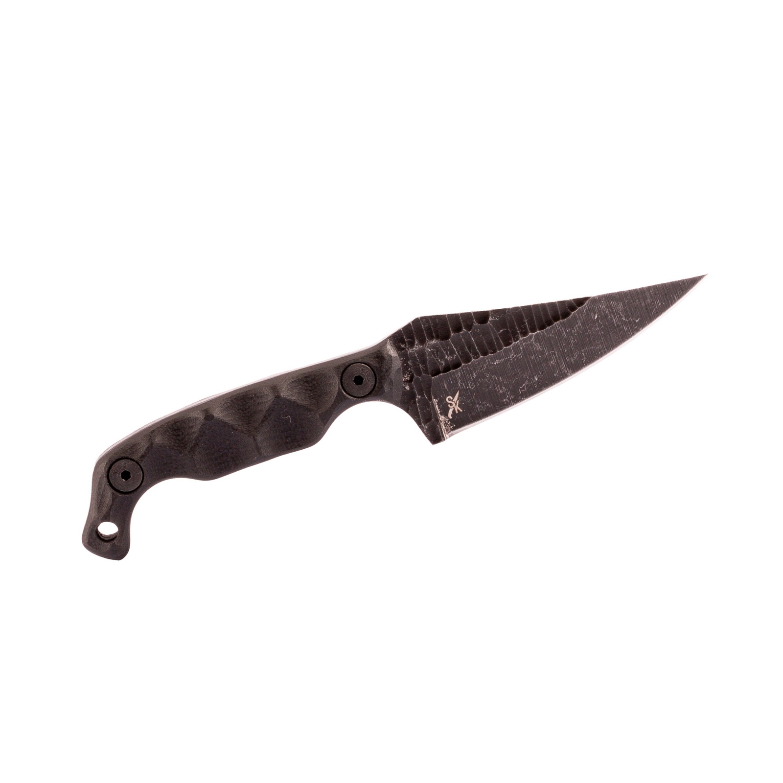 STROUP Mini 1 Fixed Blade Knife 3" Clip Point Blade G10 Handle  MINI1-B-G10