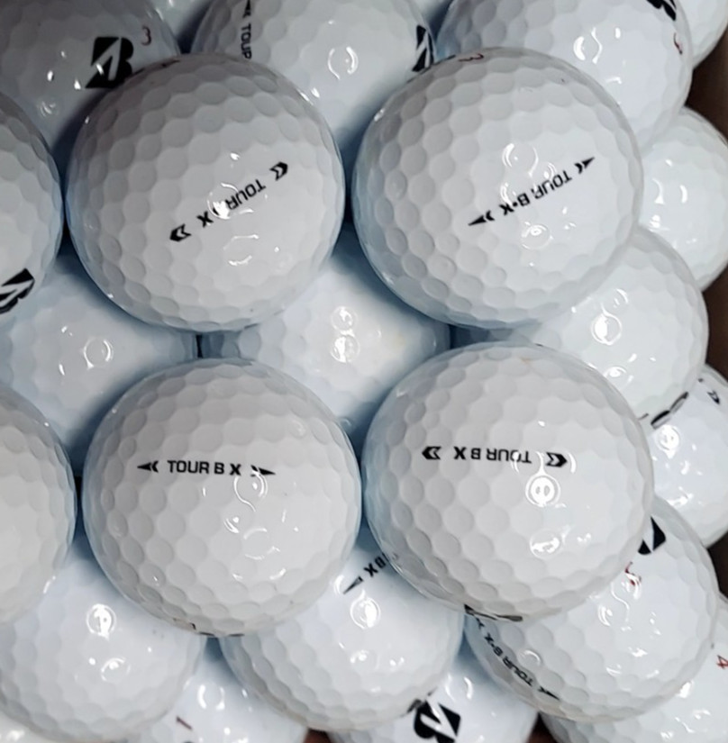 36 Bridgestone Tour B X AAAAA Mint Used Golf Balls (5A Grade)