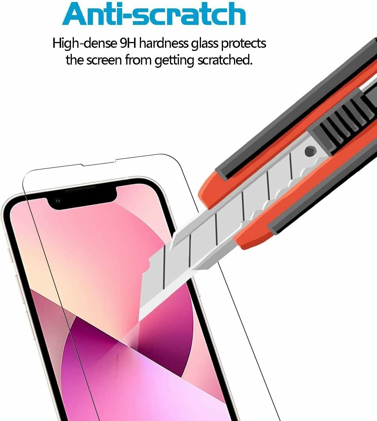 TEMPERED GLASS SCREEN PROTECTOR For SAMSUNG GALAXY A14 9H FULL COVERAGE GORILLA