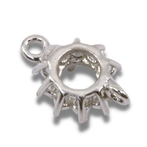 Round Cluster Pre-notched Double Dangle Mounting