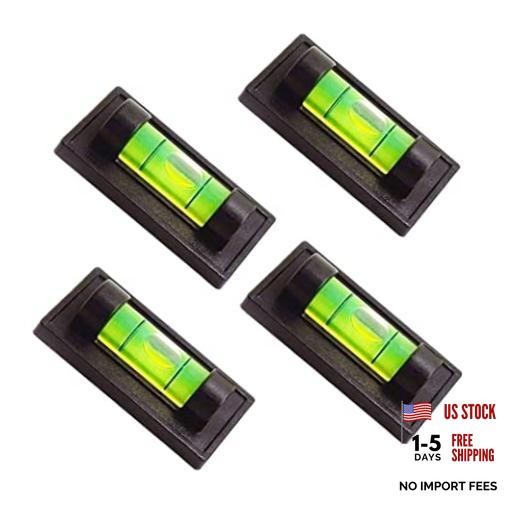 4Pcs Magnetic Bubble Spirit Level RV Standard Levels Magnet RV Levelers Tool