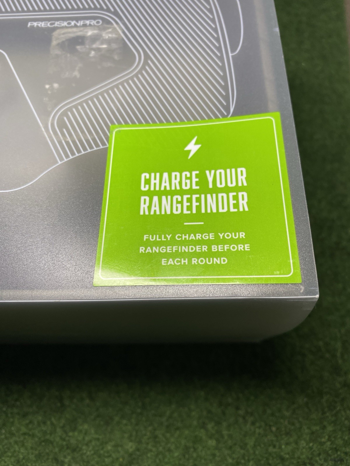 R1 Smart RangeFinder- PrecisionPro- Grey, Includes Charging Cord And Case + App
