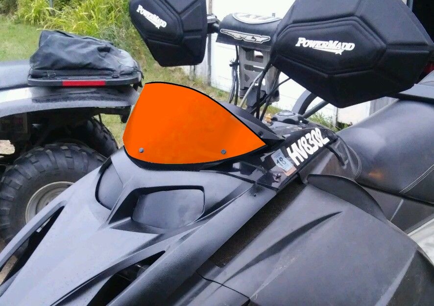 Low Orange Windshield Fits Ski-Doo Rev ~ 213 Parts