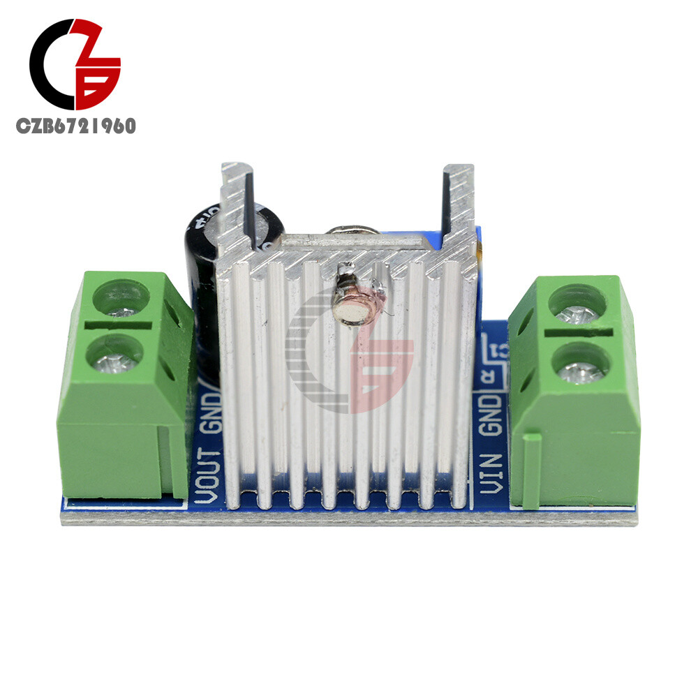5PCS DC LM317 Linear Buck Converter Adjustable Step Down Power Regulator Module