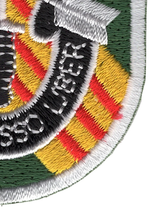 5th Special Forces Group Vietnam Flash with Crest Patch