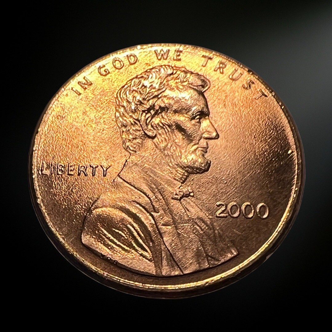 2000 Lincoln Memorial Penny BU Brilliant Uncirculated Philadelphia Mint