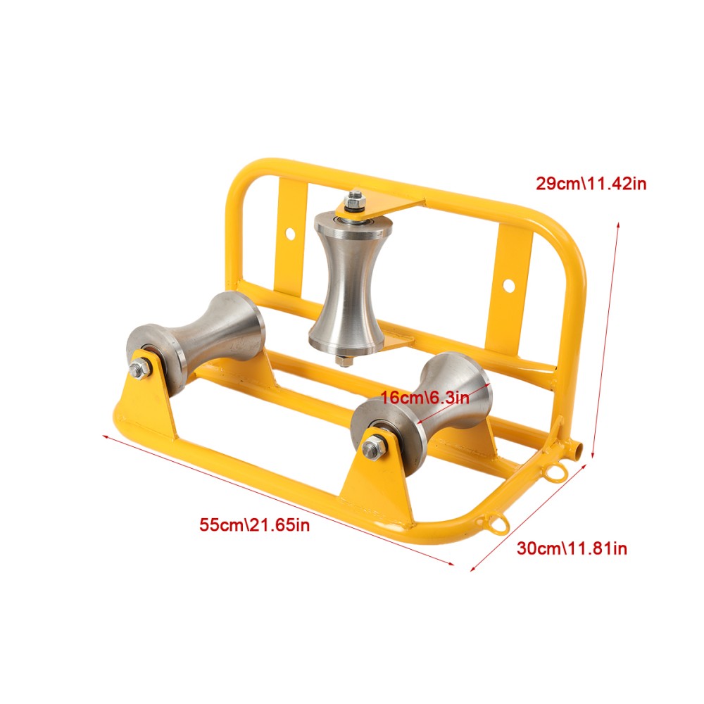 Heavy Duty Cable Puller Sheave Cable Feeding Sheave, Industrial Cable Pulley