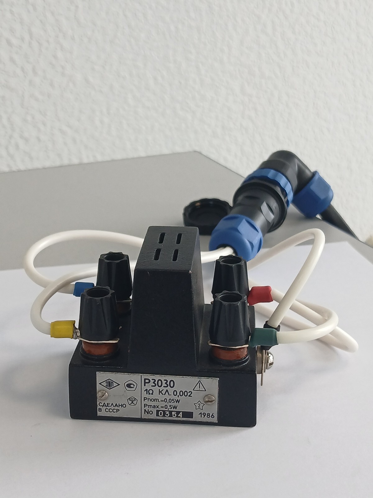 Reference Resistance Standard – 1 Ω | ±0.002% | ISO/IEC 17025 Calibrated