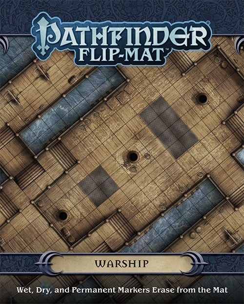 Pathfinder Flip-Mat Warship Paizo Brand New Sealed
