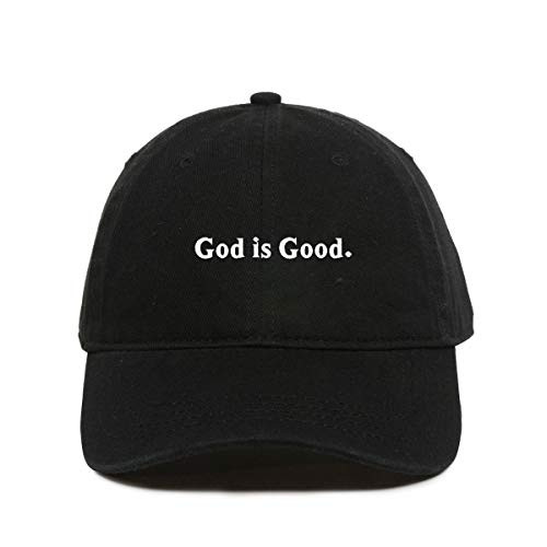 God is Good Baseball Cap Embroidered Cotton Adjustable Dad Hat