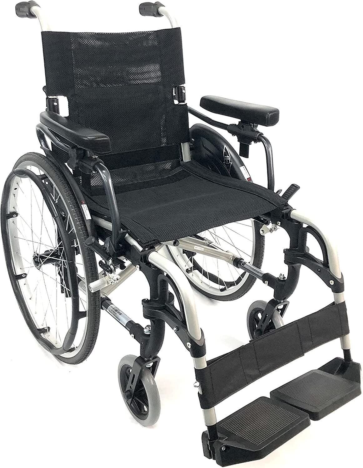Karman S-ERGO 305 Lightweight Ergonomic Wheelchair S-ERGO305Q16RS, 29 lbs.,...
