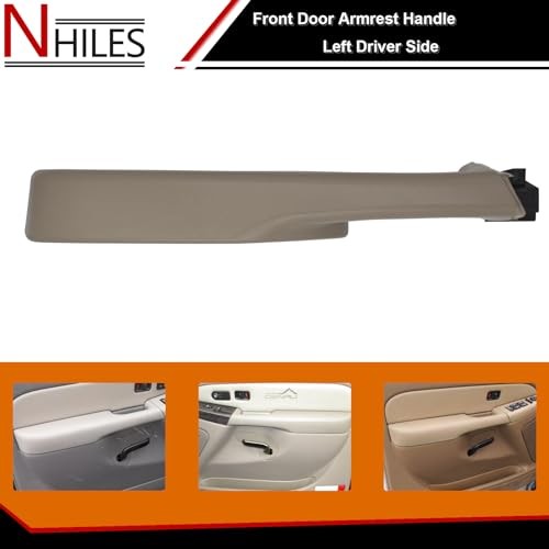Front Door Armrest Handle Fit for 1999-2006 Silverado Beige(Left Driver)