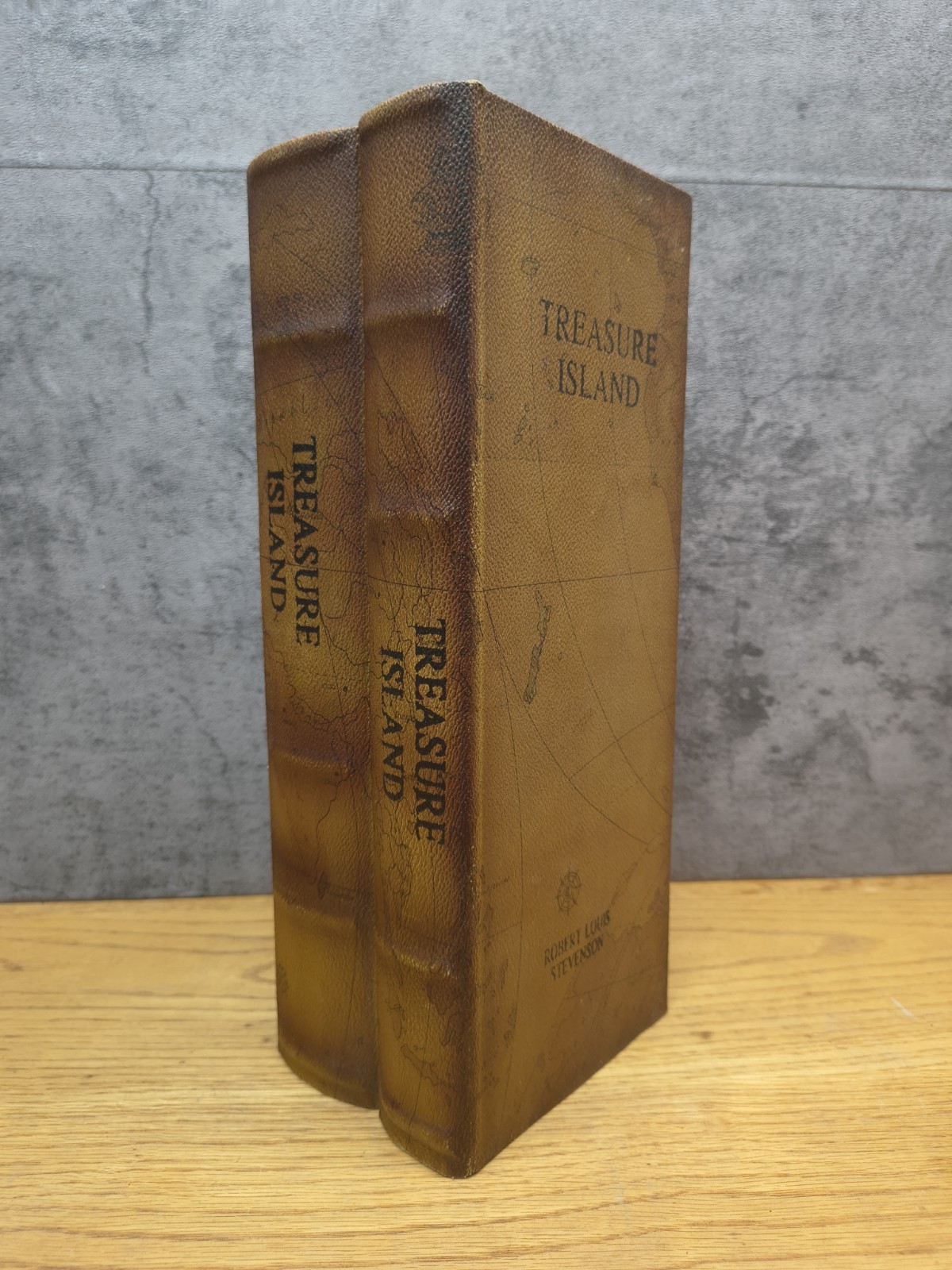 Treasure Island Fake Double Book Storage Secret Hidden Box Safe Concealment Box