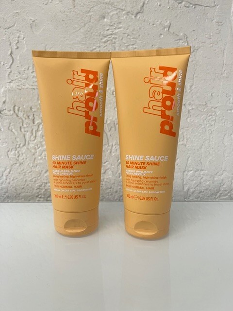 Hair Proud Shine Sauce, 10 Minute Shine Hair Mask, 6.76 fl oz Each, 2 Pack