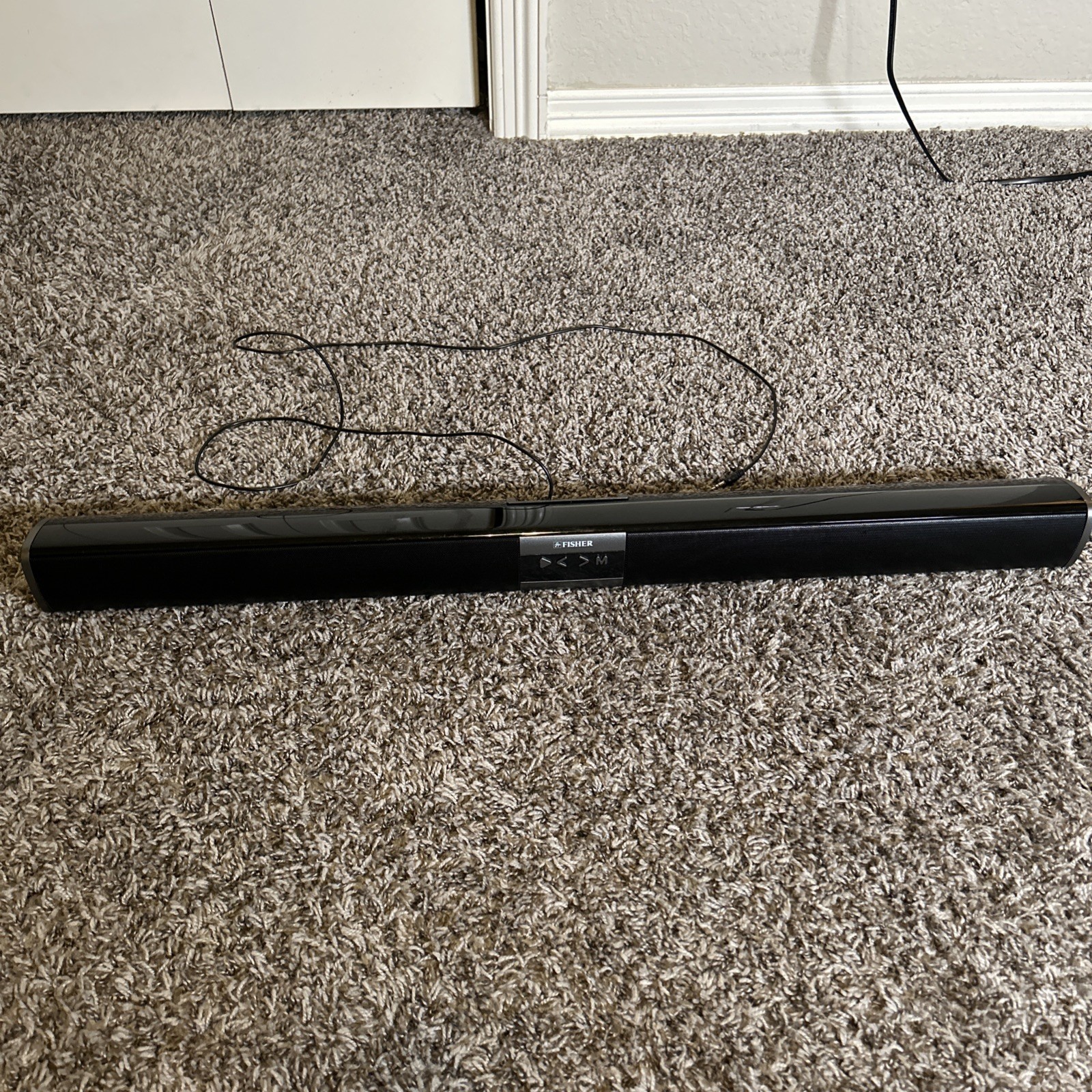 Fisher FSB250 32"  Bluetooth Soundbar  FM Radio Only Cord In Picture