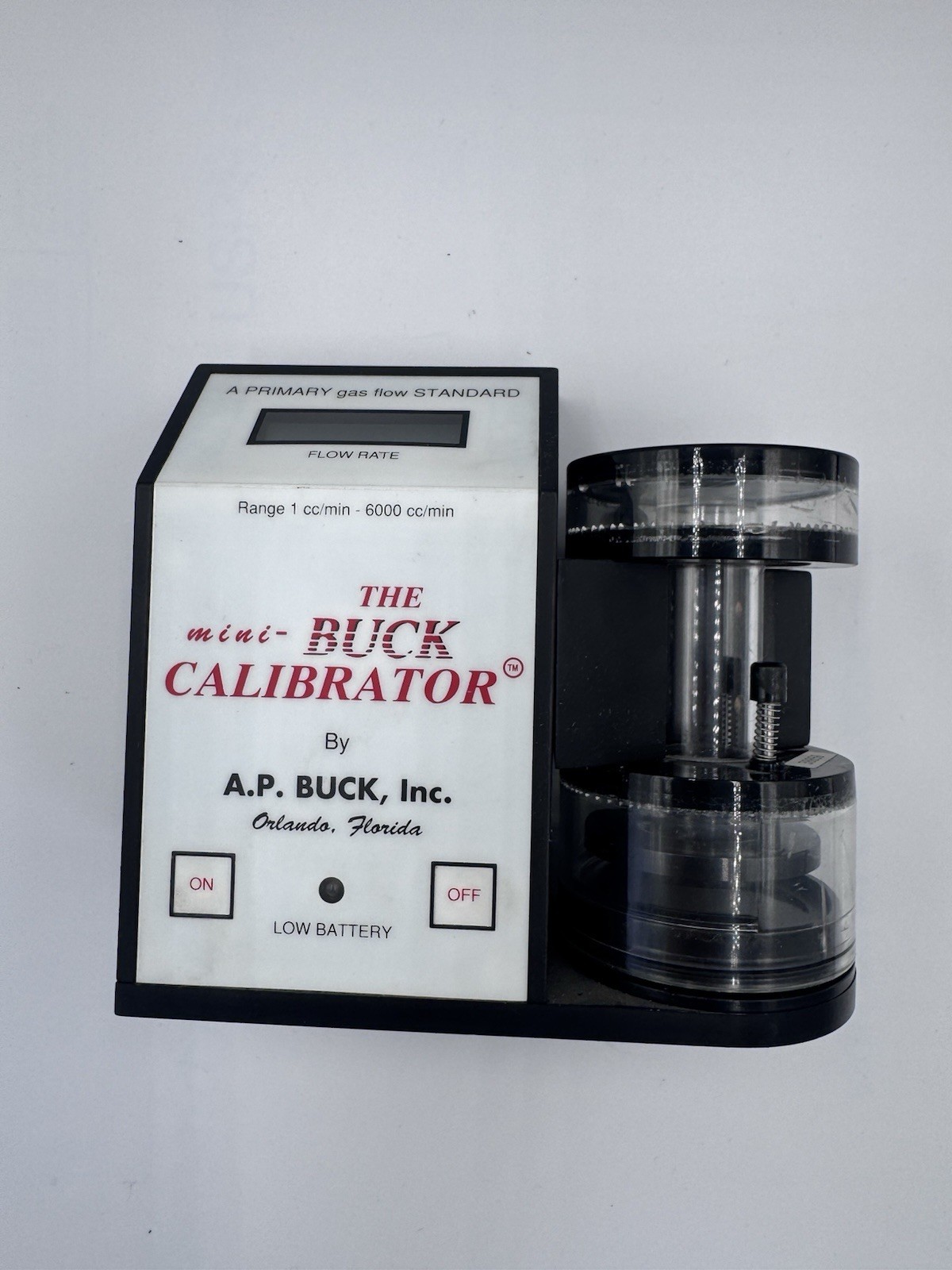 AP Buck Mini-BUCK M-5 Primary Gas Flow Calibrator