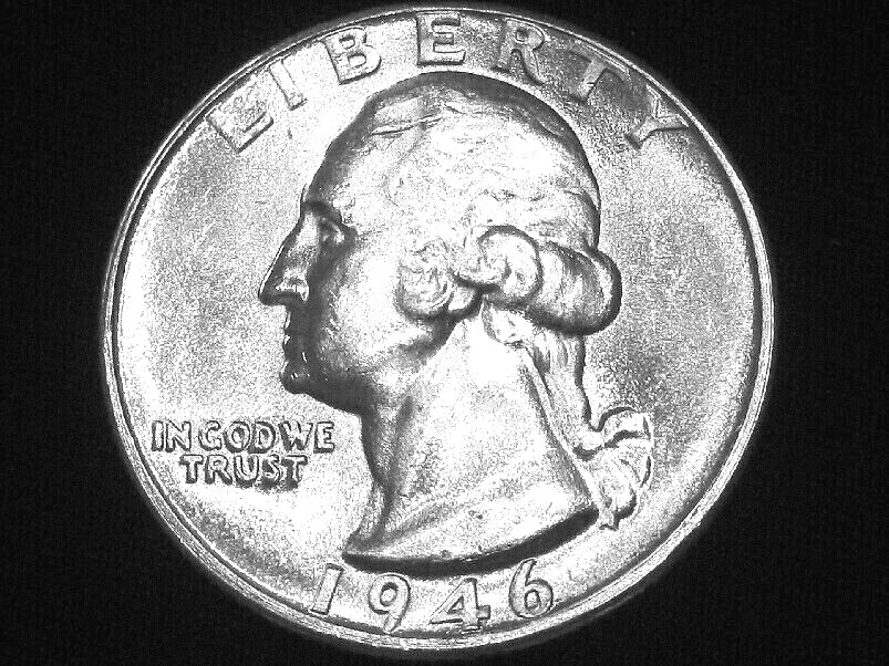 1946-D Washington Quarter --- Choice Uncirculated