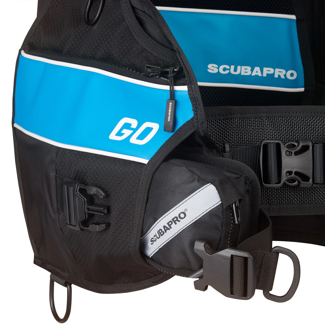 ScubaPro GO Quick Cinch BCD with Balanced Inflator - Back Inflate