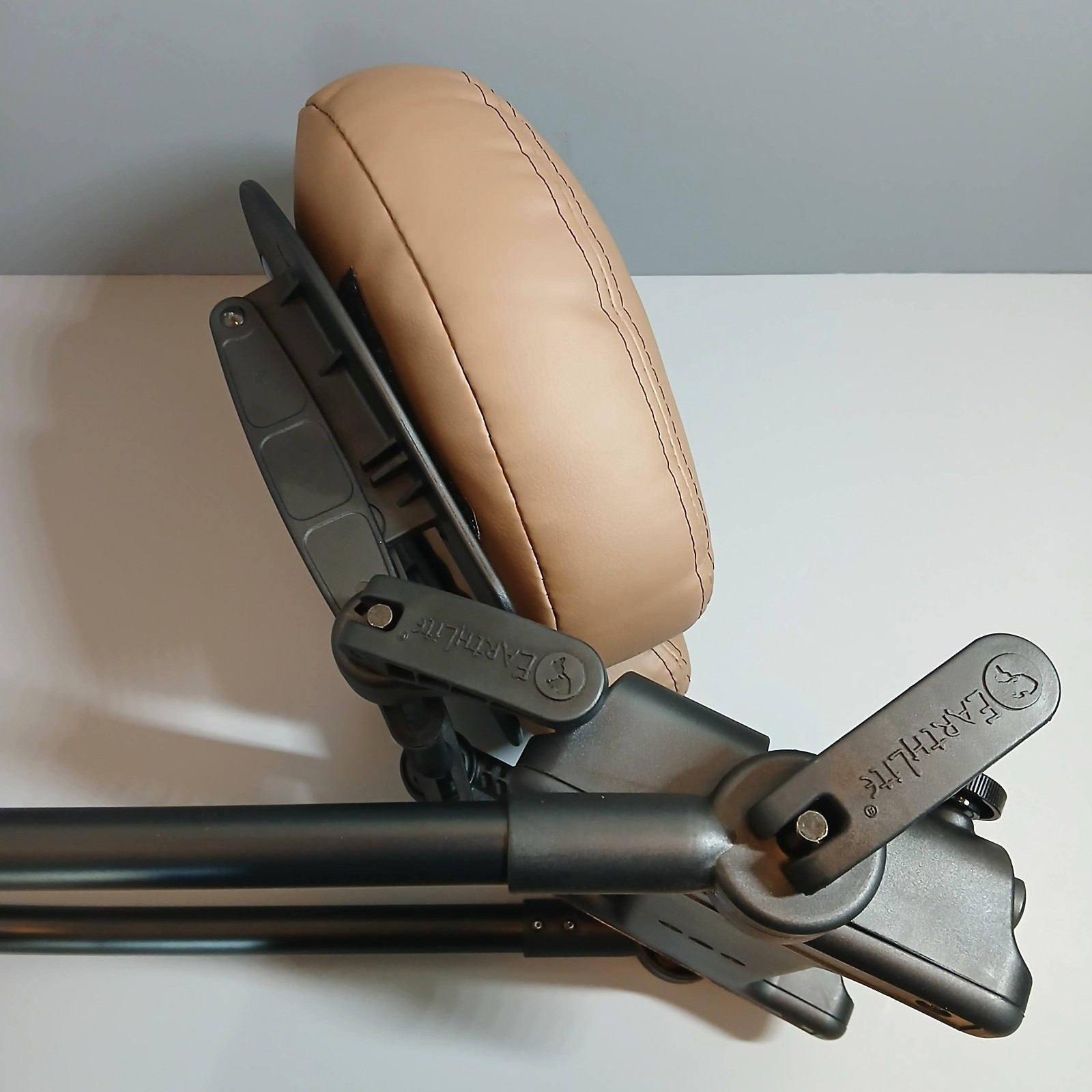 EarthLite Deluxe Adjustable Face Cradle Headrest for Massage Table – Dual Levers