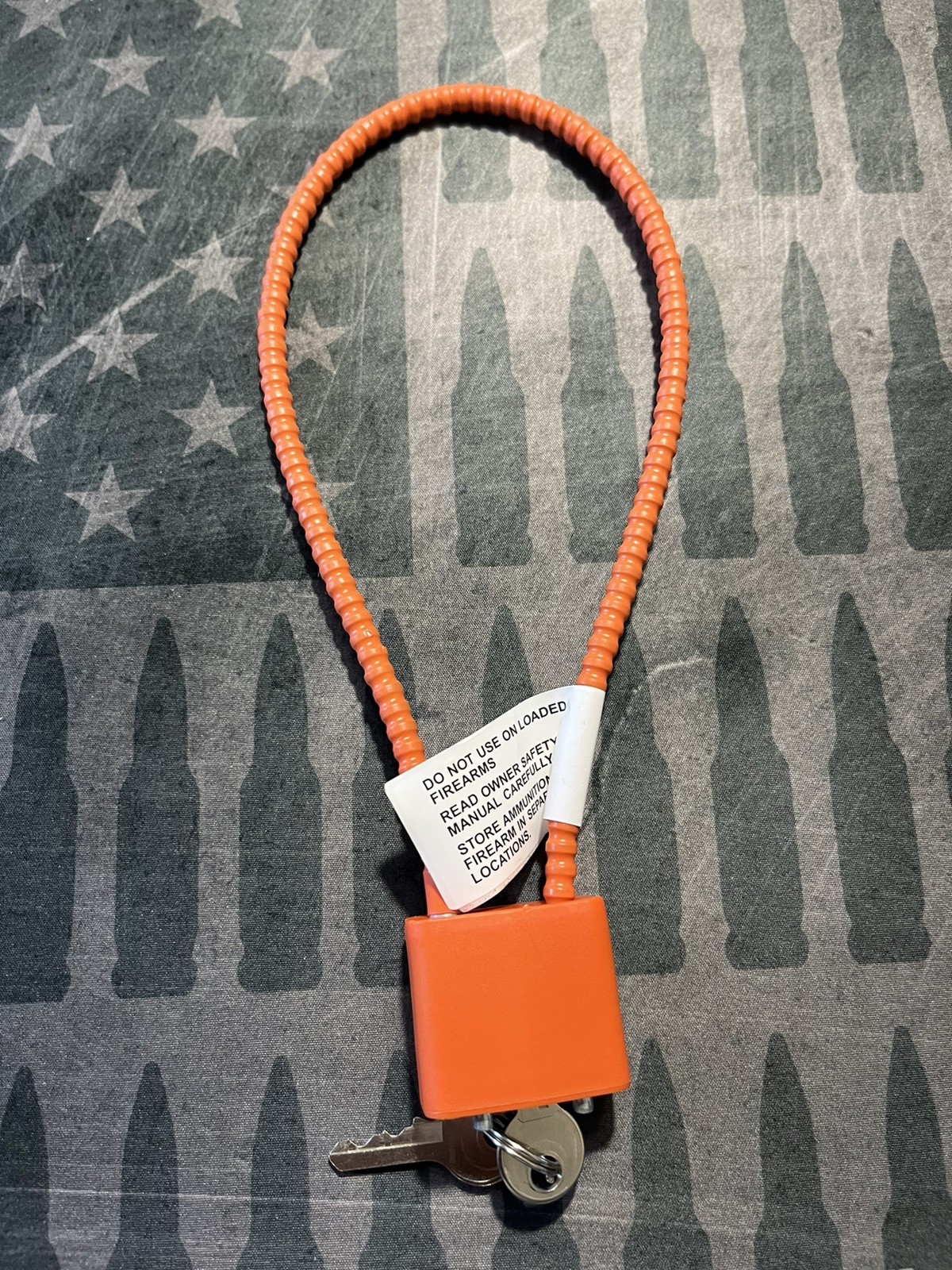 Glock Factory OEM Cable Lock Gun Model 17 19 20 21 22 23 26 27 30 31 32 33 34 35