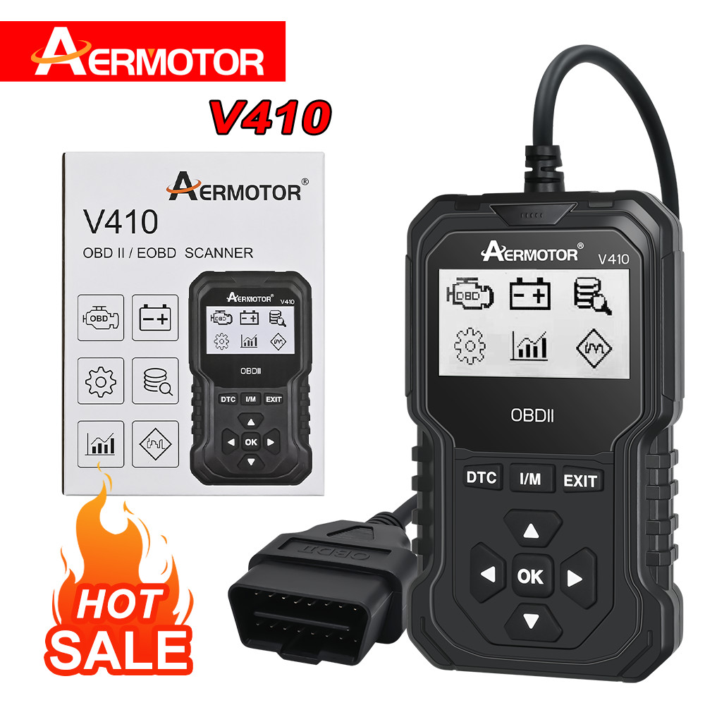 OBD2 Scanner Universal Engine Fault Code Diagnostic Scan Tool for Car Since 1996