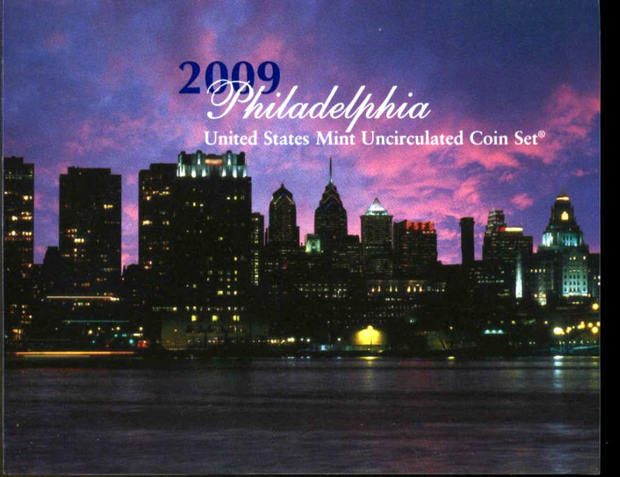 2009 P MINT SET U.S PHILIDELPIA Government Packaging OGP COIN #8936