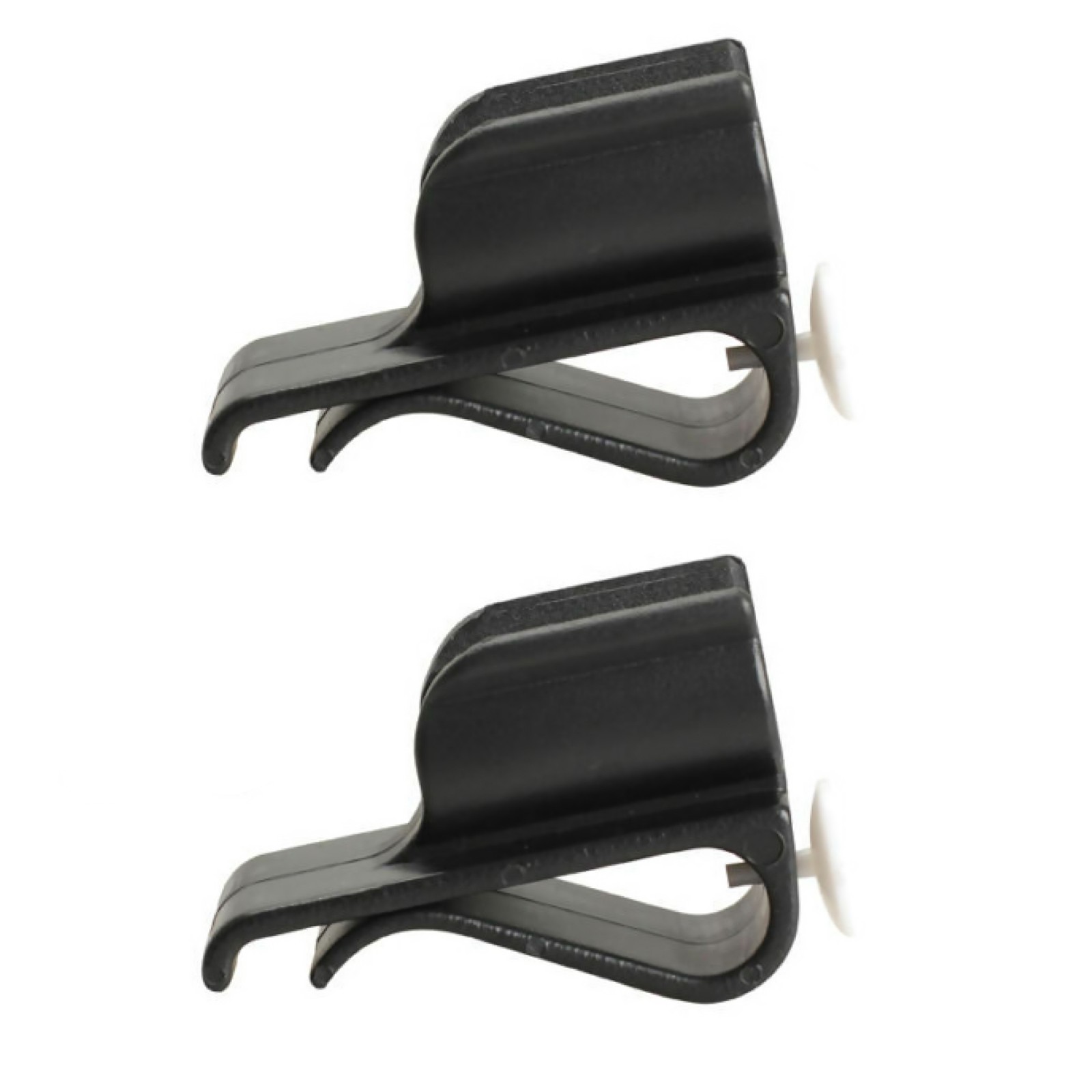 2 Pcs Golf Club Bag Clip On Putter Clamp Holder Putting Organizer Ball Marker H